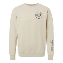 Load image into Gallery viewer, Crest Sweatshirt Unisex SALT-Your choice of sayings