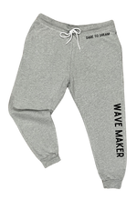 Load image into Gallery viewer, Wave Maker-Heather Joggers with choice of saying