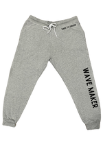Load image into Gallery viewer, Wave Maker-Heather Joggers with choice of saying