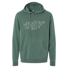 Load image into Gallery viewer, Choose Your Own Direction-Fish Hoodie-Comes in 4 colors
