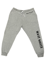 Load image into Gallery viewer, Wave Maker-Heather Joggers with choice of saying