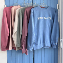 Load image into Gallery viewer, Wave Maker Sweatshirt COASTAL BLUE-Unisex