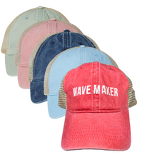 Load image into Gallery viewer, Wave Maker Ponytail Hat