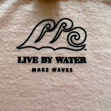 Load image into Gallery viewer, Crest Zip-up Hoodie SOFT CORAL - your choice of saying