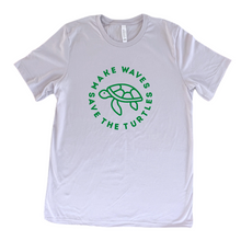 Load image into Gallery viewer, Original "Kelsey" Save the Turtles, Make Waves-Unisex T-Comes in 4 Colors