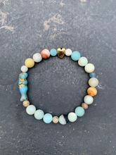 Load image into Gallery viewer, Live by Water Make Waves - Mermaid Love Bracelet
