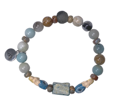 Load image into Gallery viewer, Live by Water Make Waves - Mermaid Strength Bracelet