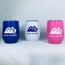 Load image into Gallery viewer, Wine Tumbler-Live by Water Logo