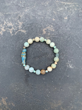 Load image into Gallery viewer, Live by Water Make Waves - Mermaid Bracelet