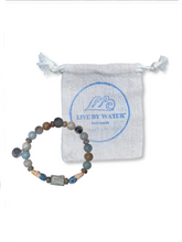 Load image into Gallery viewer, Live by Water Make Waves - Mermaid Strength Bracelet