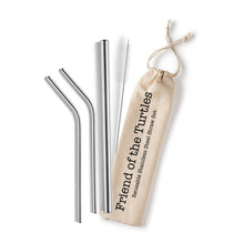 Load image into Gallery viewer, Reusable Straws-Friend of the Turtles