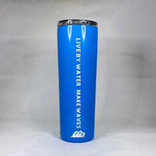 Load image into Gallery viewer, Tall Tumbler-Live by Water Logo