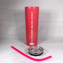 Load image into Gallery viewer, Tall Tumbler-Live by Water Logo
