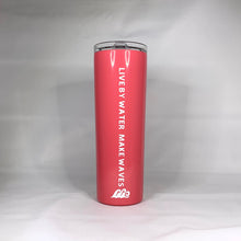Load image into Gallery viewer, Tall Tumbler-Live by Water Logo