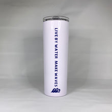 Load image into Gallery viewer, Tall Tumbler-Live by Water Logo