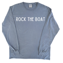 Load image into Gallery viewer, Rock the Boat-Long Sleeve T-shirt
