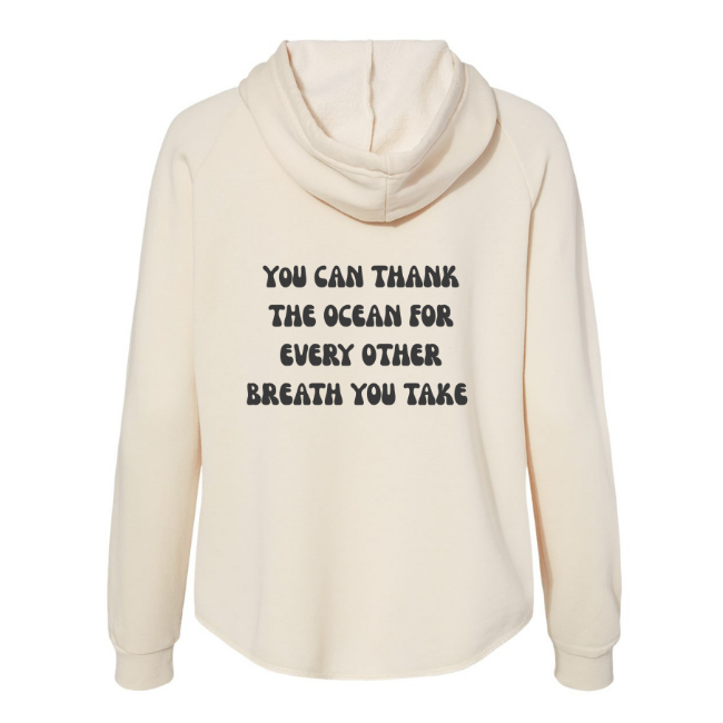 Create Awareness Zip-up-Thank the Ocean