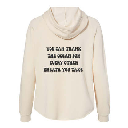 Create Awareness Zip-up-Thank the Ocean