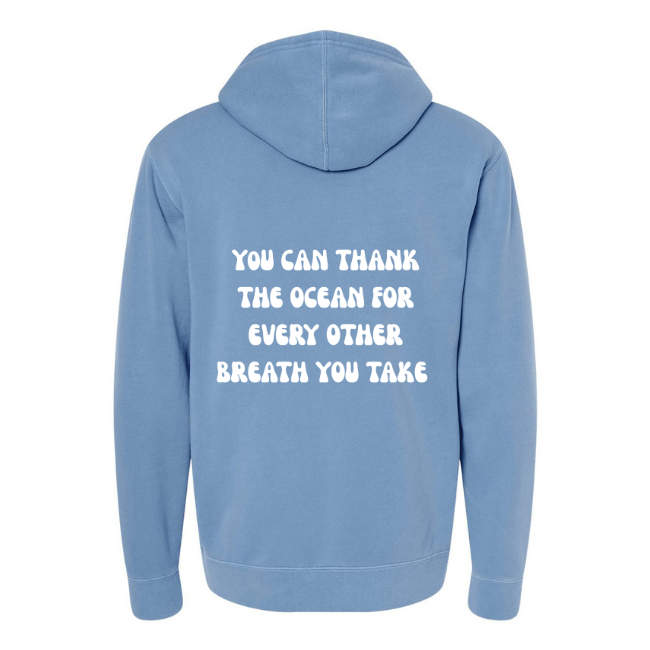 Create Awareness Hoodie - Thank the Ocean