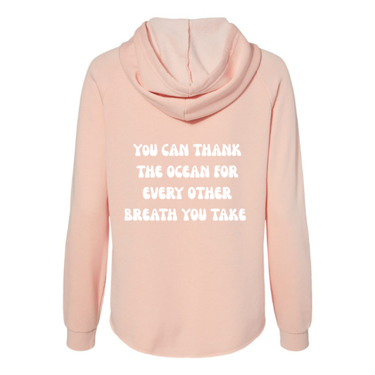Create Awareness Zip-up-Thank the Ocean