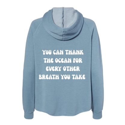 Create Awareness Zip-up-Thank the Ocean