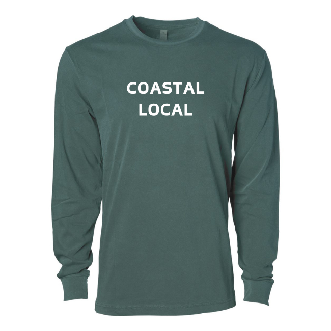 Coastal Local-Long Sleeve T-shirt-Comes in 5 Colors