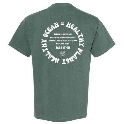 Create Awareness Tee-Healthy Ocean & Ways to Help
