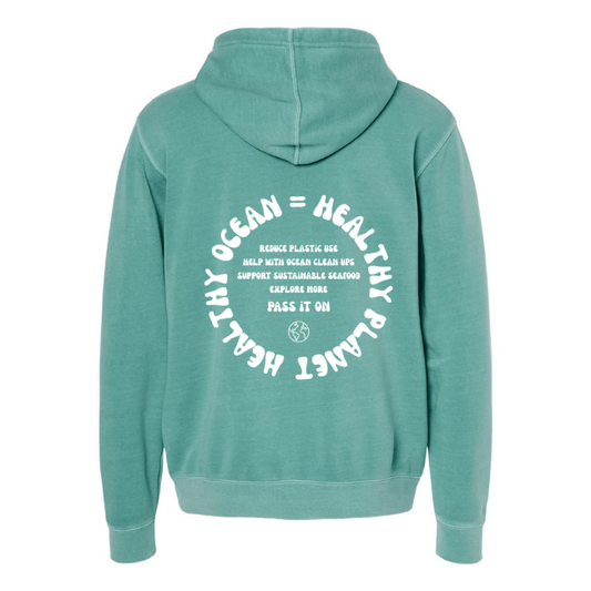 Create Awareness Hoodie - Healthy Ocean & Ways to Help