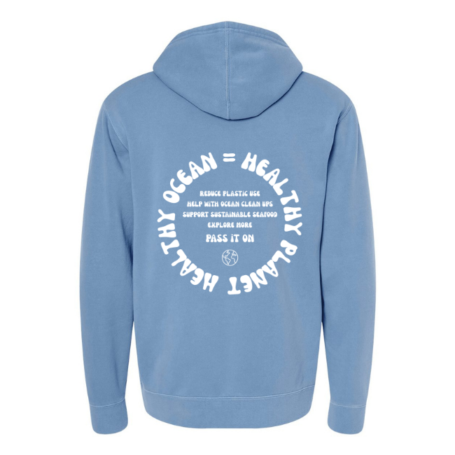 Create Awareness Hoodie - Healthy Ocean & Ways to Help