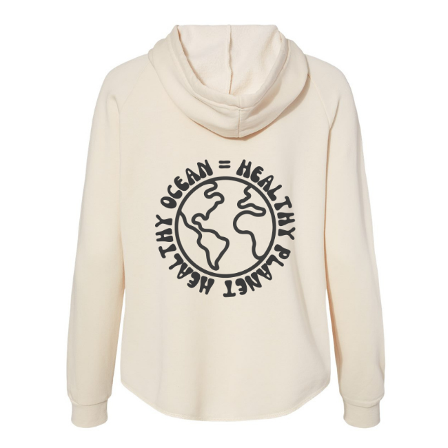 Create Awareness Zip-up-Healthy Planet