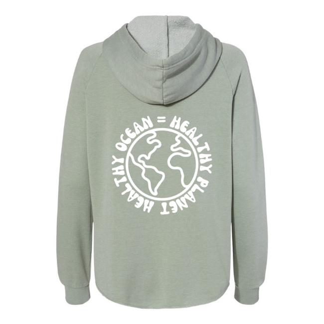 Create Awareness Zip-up-Healthy Planet