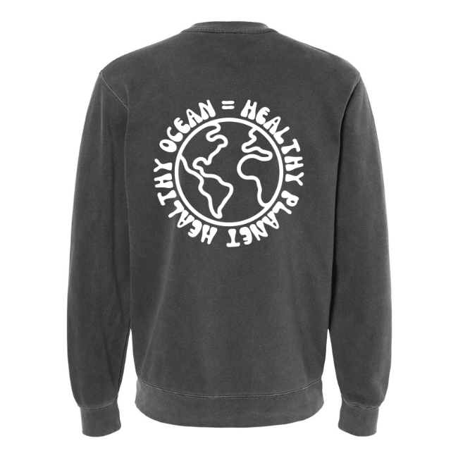 Create Awareness Crewneck-Healthy Planet