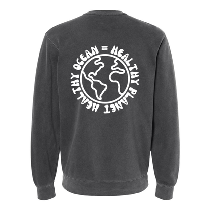 Create Awareness Crewneck-Healthy Planet