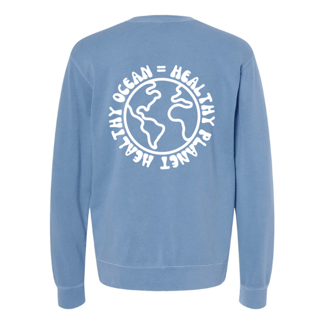 Create Awareness Crewneck-Healthy Planet