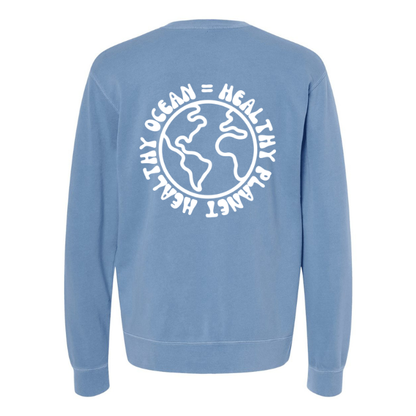 Create Awareness Crewneck-Healthy Planet