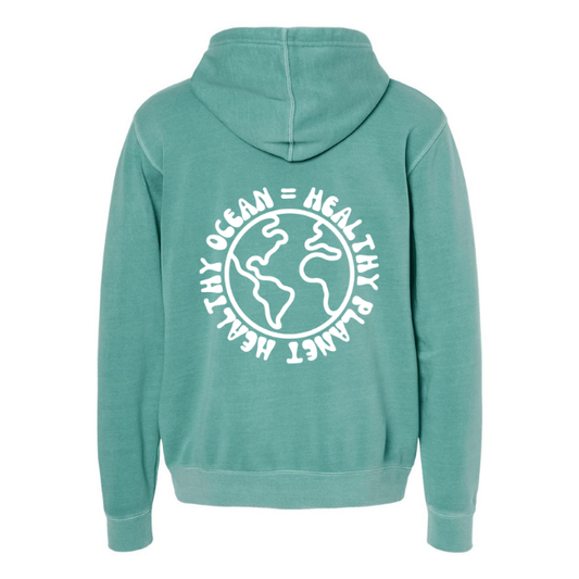 Create Awareness Hoodie-Healthy Planet
