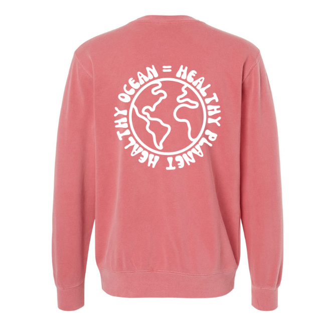 Create Awareness Crewneck-Healthy Planet
