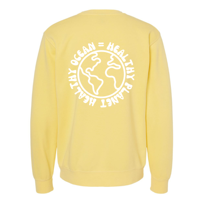 Create Awareness Crewneck-Healthy Planet