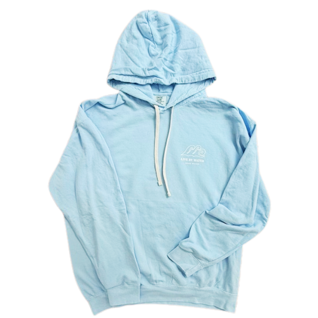 Live by Water Hoodie-with Sea Turtle accent or your choice of personalization