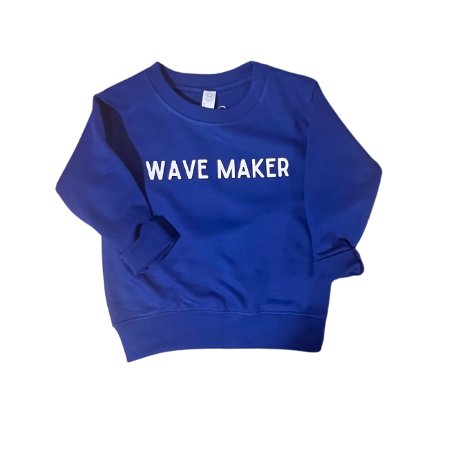 Wave Maker Sweatshirt-Childrens