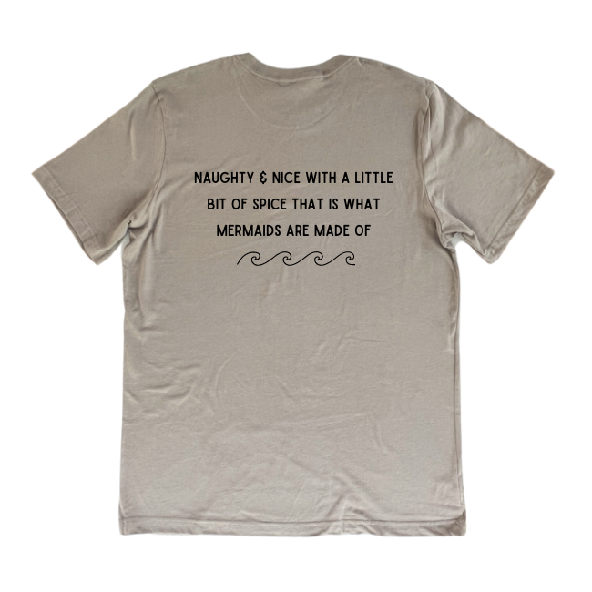 Mermaid Naughty & Nice Tee-Comes in 4 Colors