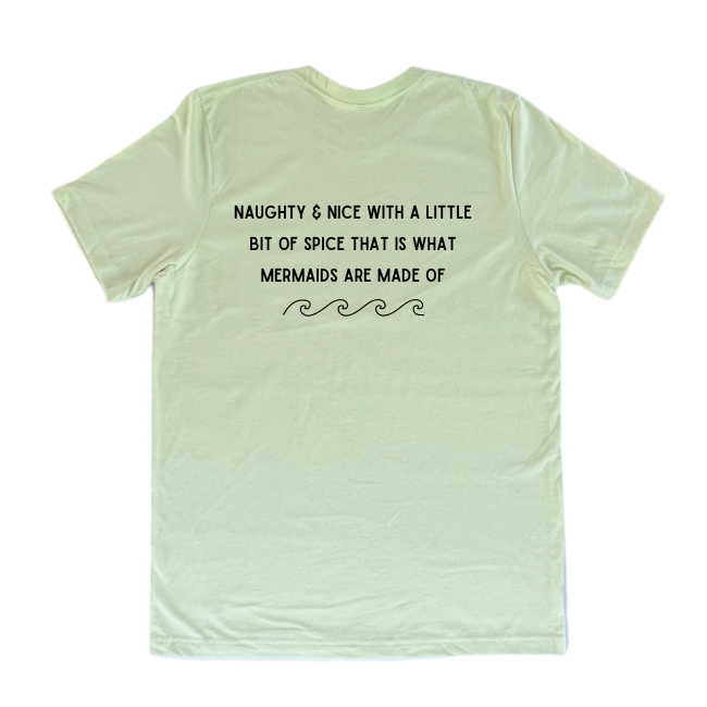 Mermaid Naughty & Nice Tee-Comes in 4 Colors