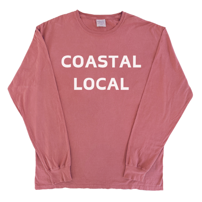Coastal Local-Long Sleeve T-shirt-Comes in 3 Colors
