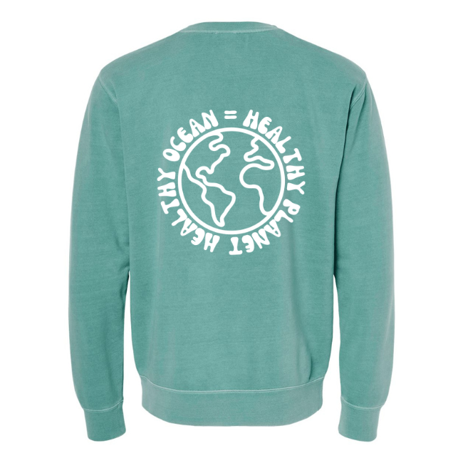 Create Awareness Crewneck-Healthy Planet