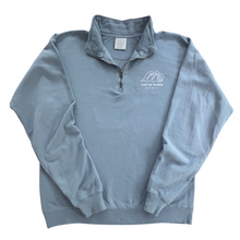 Load image into Gallery viewer, Live by Water Logo-Quarter-zip Sweatshirt
