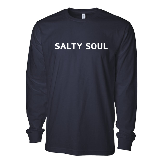 Salty Soul-Long Sleeve T-shirt-Comes in 5 Colors