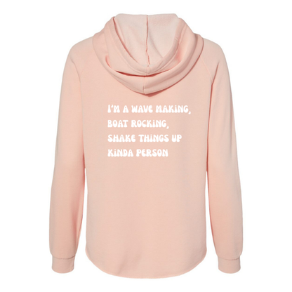 Wave Wash Zip-up - I'm a Wave Making, Boat Rocking..