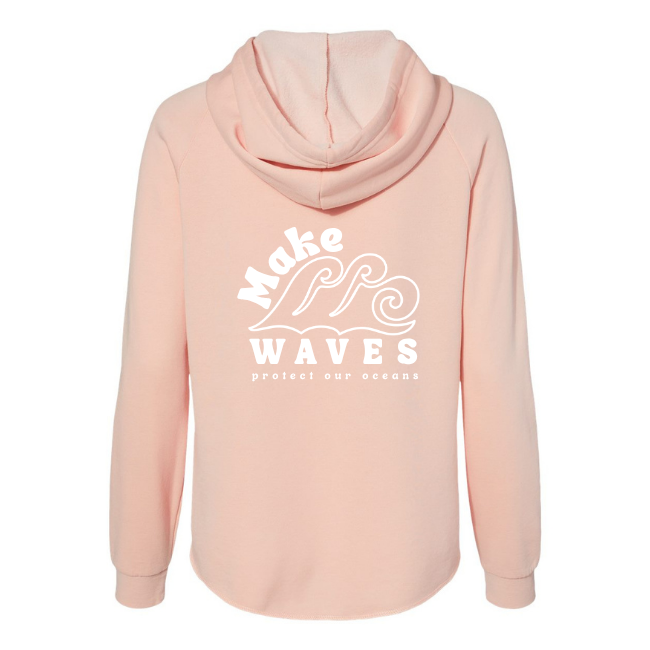 Wave Wash Zip-up-Make Waves Protect our Oceans