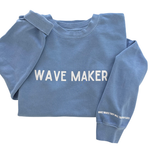 Wave Maker Sweatshirt COASTAL BLUE-Unisex