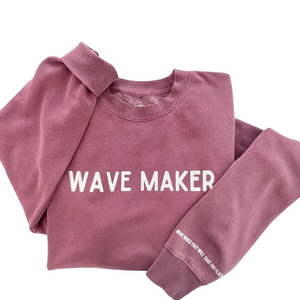 Wave Maker Sweatshirt BEACHY RED-Unisex